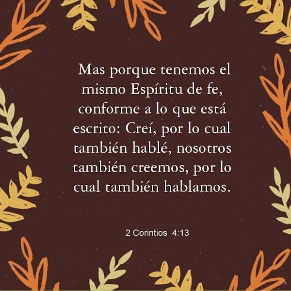 2 Coríntios 4:13