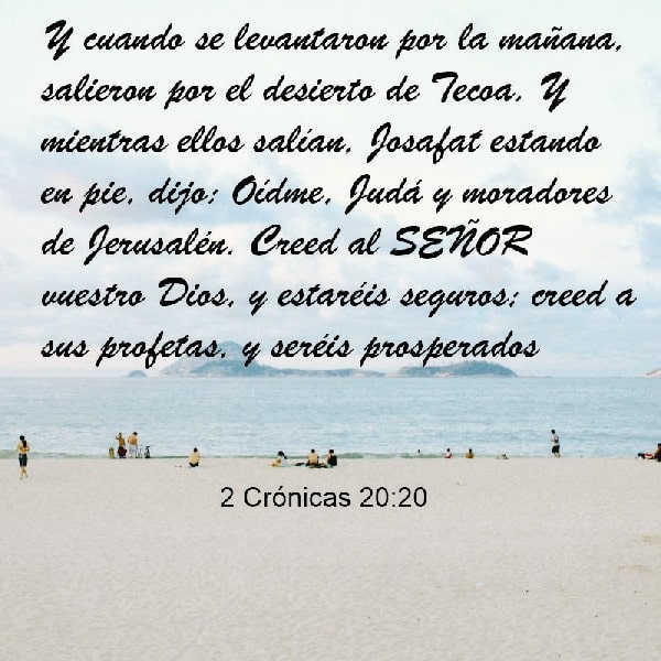 2 Crónicas 20:20