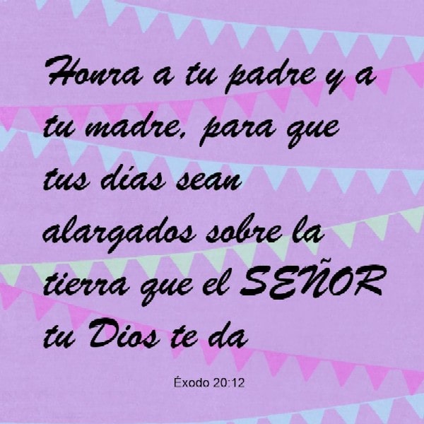 Éxodo 20:12