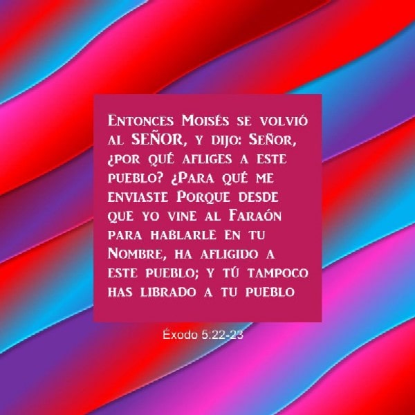 Éxodo 5:22