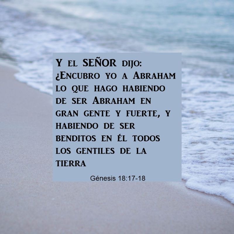 Génesis 18:17-18