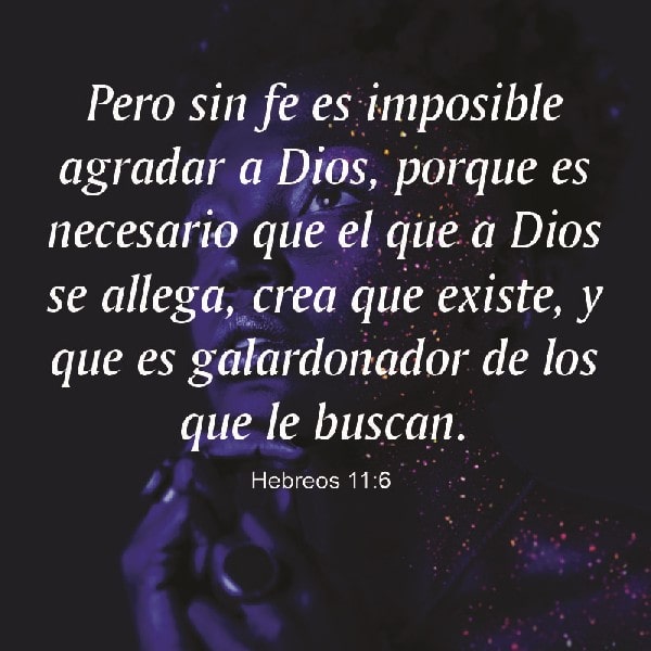 Hebreos 11:6