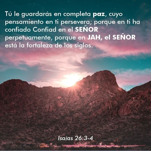 Isaías 26:3