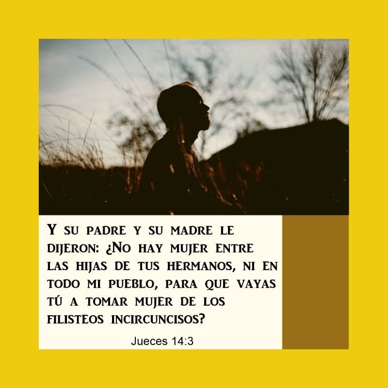 Jueces 14:3