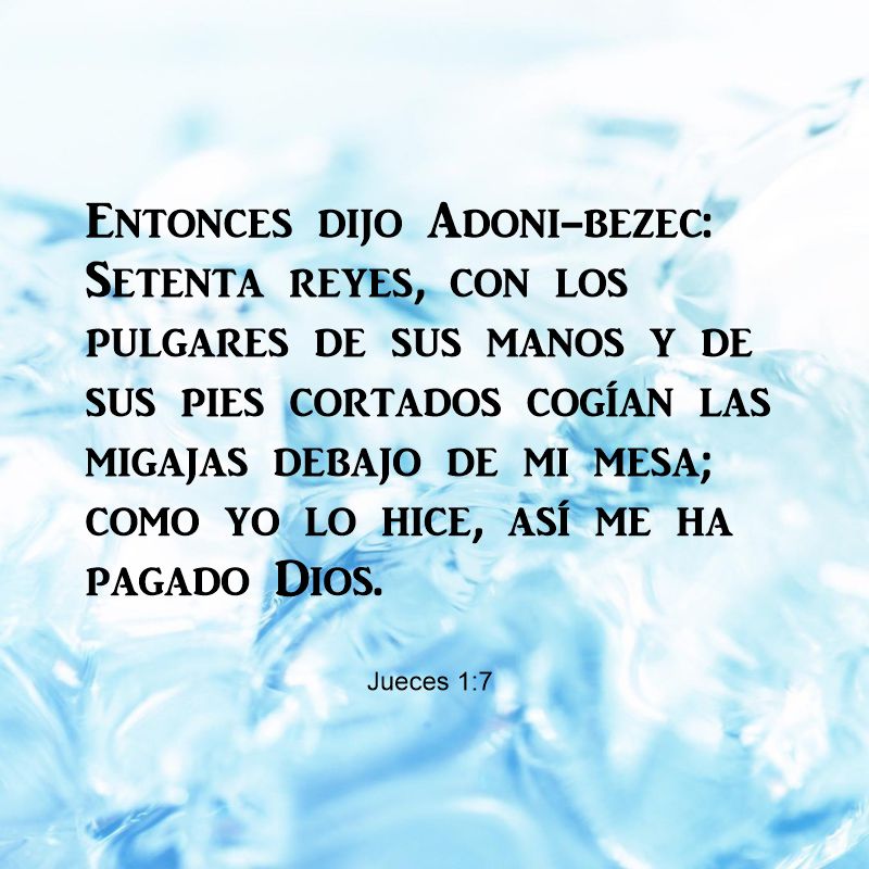 Jueces 1:7