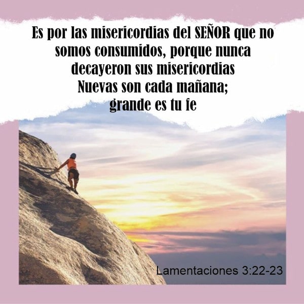 Lamentações 3:22