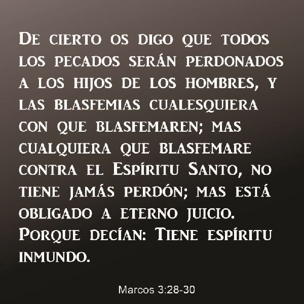 Marcos 3:28-30