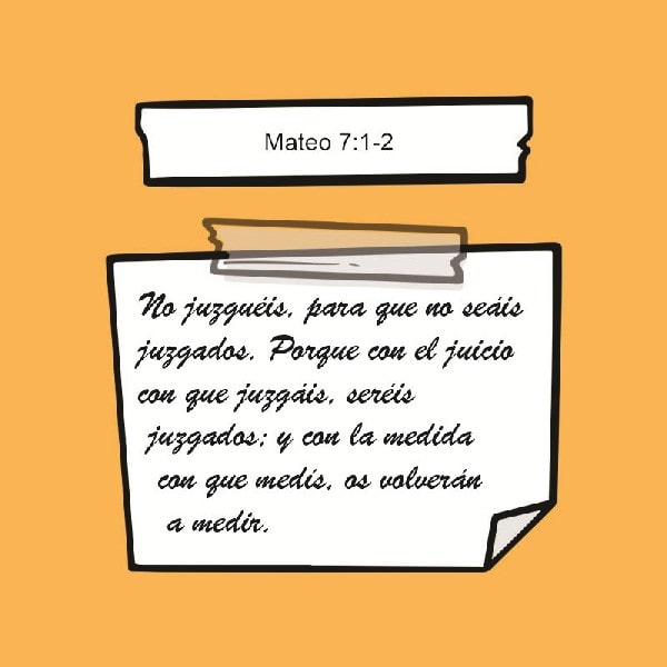 Mateo 7:1-2