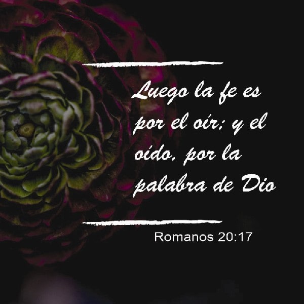 Romanos 10:17