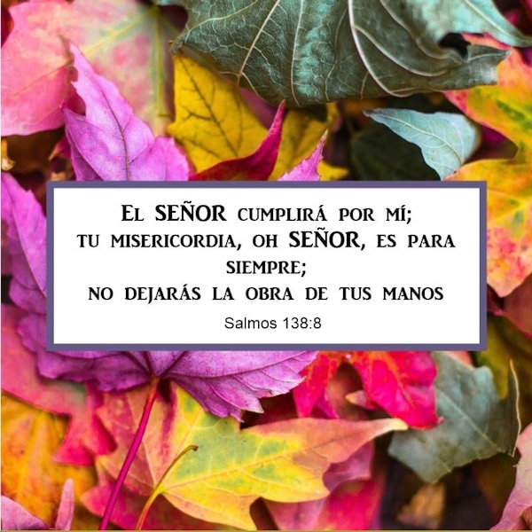 Salmos 138:8