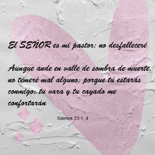 Salmos 23:1, 4