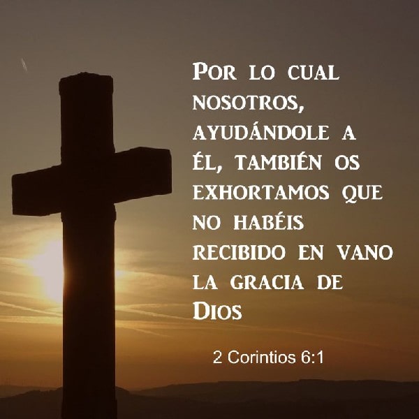 2 Corintios 6:1