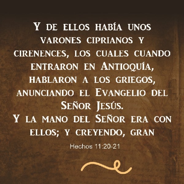 Hechos 11:20-21