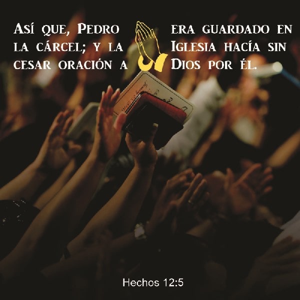 Hechos 12:5