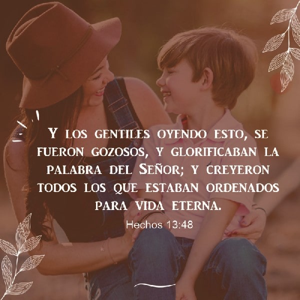 Hechos 13:48