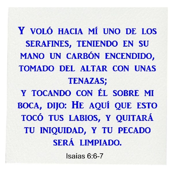 Isaías 6:6-7