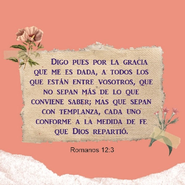 Romanos 12:3