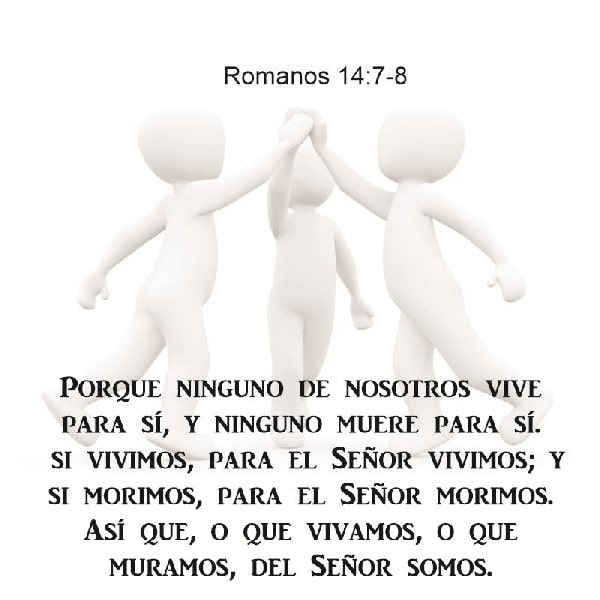 Romanos 14:7-8