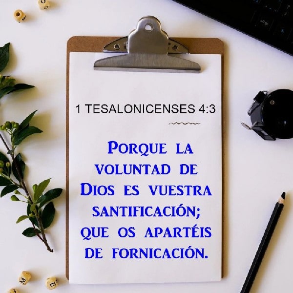 1 Tesalonicenses 4:3