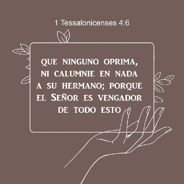 1 Tesalonicenses 4:6