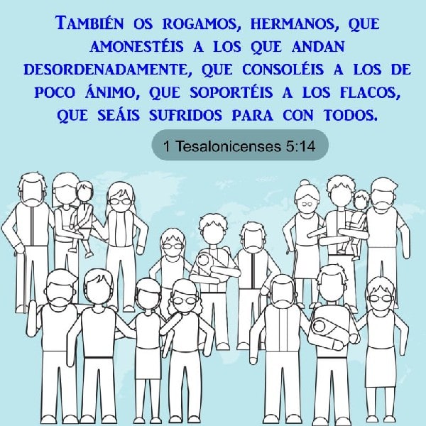 1 Tesalonicenses 5:14