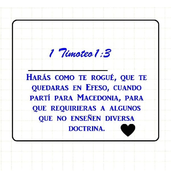 1 Timoteo 1:3