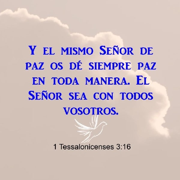 2 Tesalonicenses 3:16