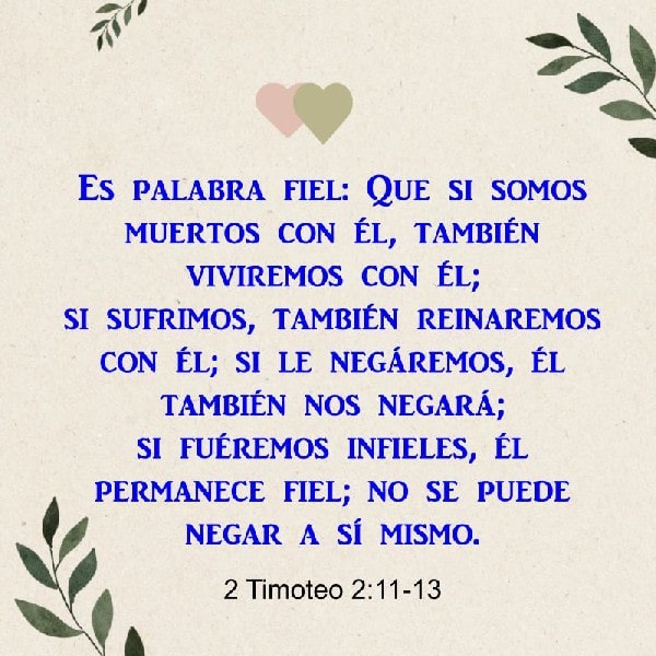 2 Timoteo 2:11-13