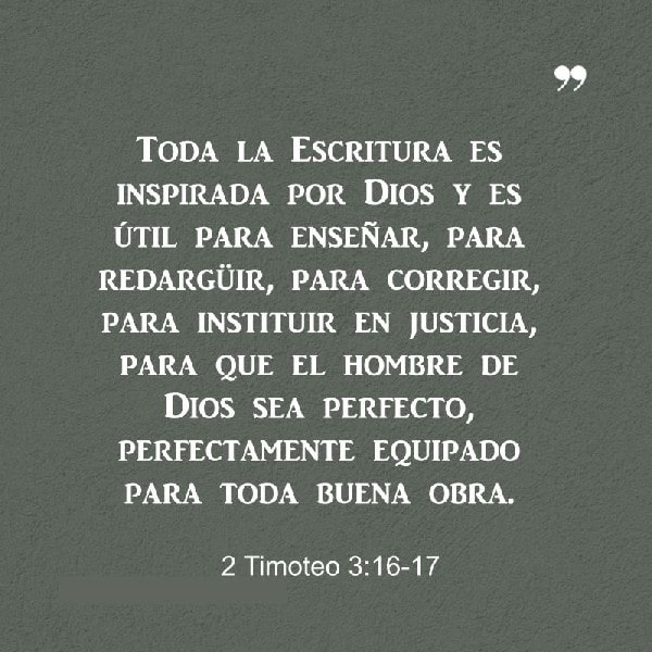 2 Timoteo 3:16-17