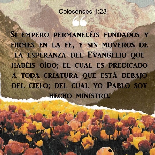 Colosenses 1:23