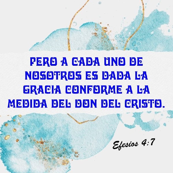 Efesios 4:7