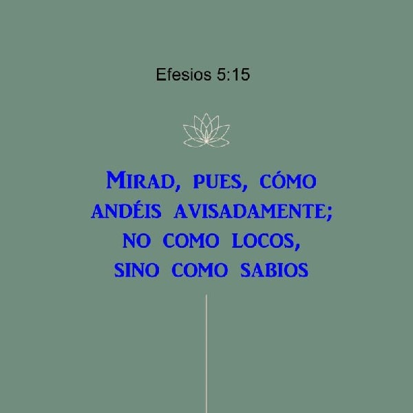 Efesios 5:15