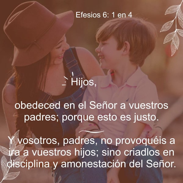 Efesios 6:1 y 4