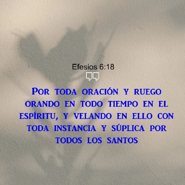 Efesios 6:18