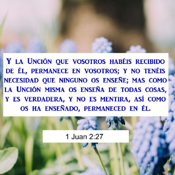1 Juan 2:27