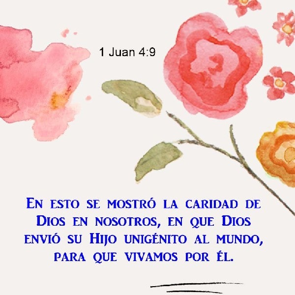 1 Juan 4:9