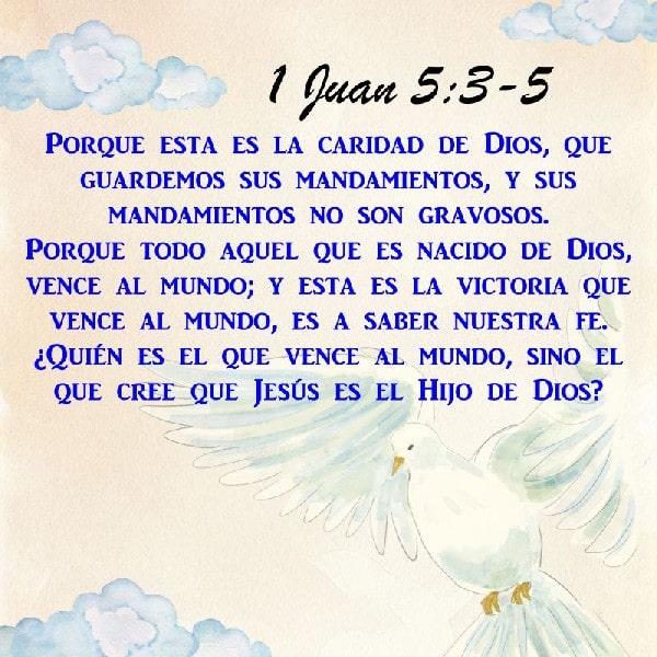 1 Juan 5:3-5
