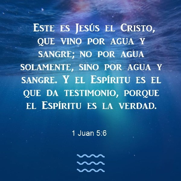 1 Juan 5:6