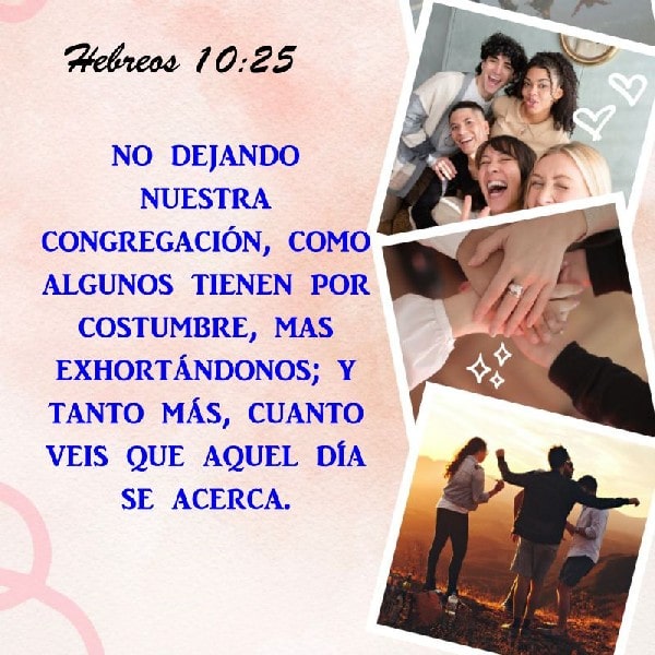 Hebreos 10:25