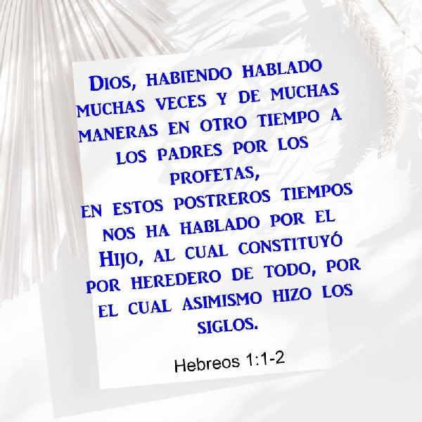 Hebreos 1:1-2