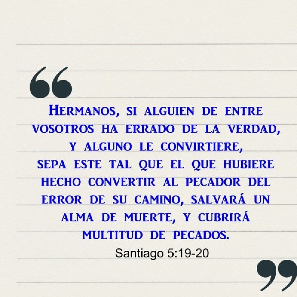 Santiago 5:19-20